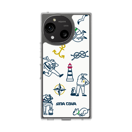 Slim Protection Case［ SINA COVA - Marine Art ］