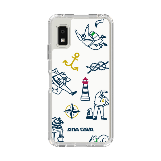Slim Protection Case［ SINA COVA - Marine Art ］