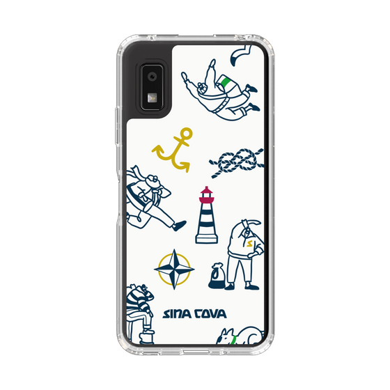 Slim Protection Case［ SINA COVA - Marine Art ］