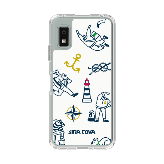 Slim Protection Case［ SINA COVA - Marine Art ］