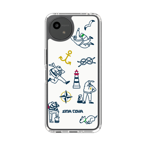 Slim Protection Case［ SINA COVA - Marine Art ］