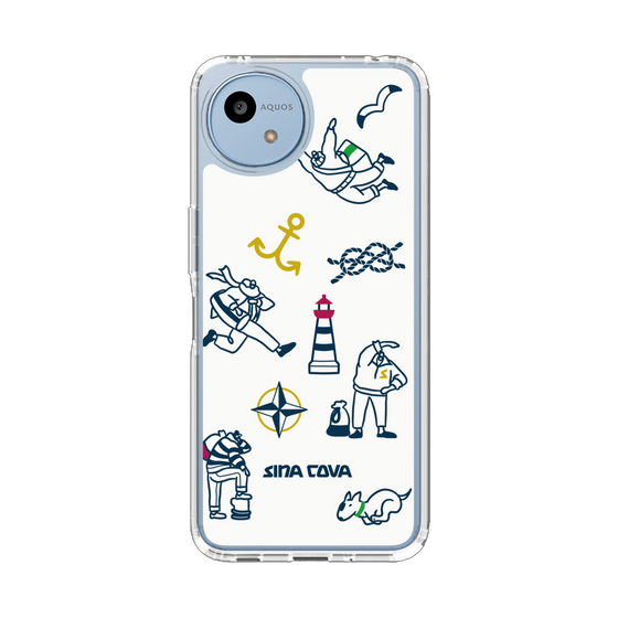Slim Protection Case［ SINA COVA - Marine Art ］