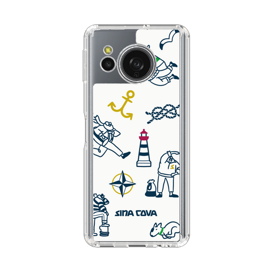 Slim Protection Case［ SINA COVA - Marine Art ］