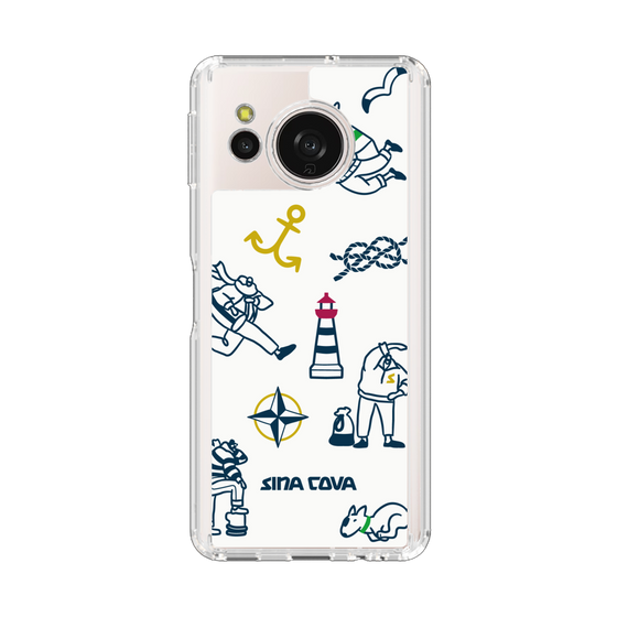 Slim Protection Case［ SINA COVA - Marine Art ］