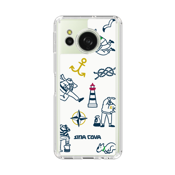 Slim Protection Case［ SINA COVA - Marine Art ］