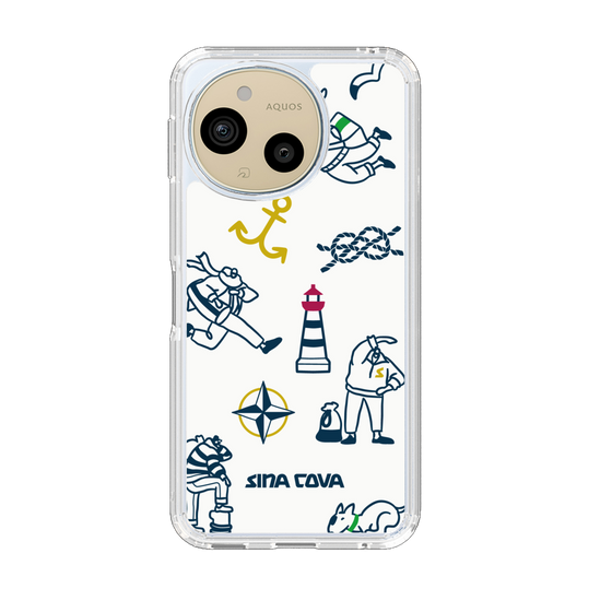 Slim Protection Case［ SINA COVA - Marine Art ］
