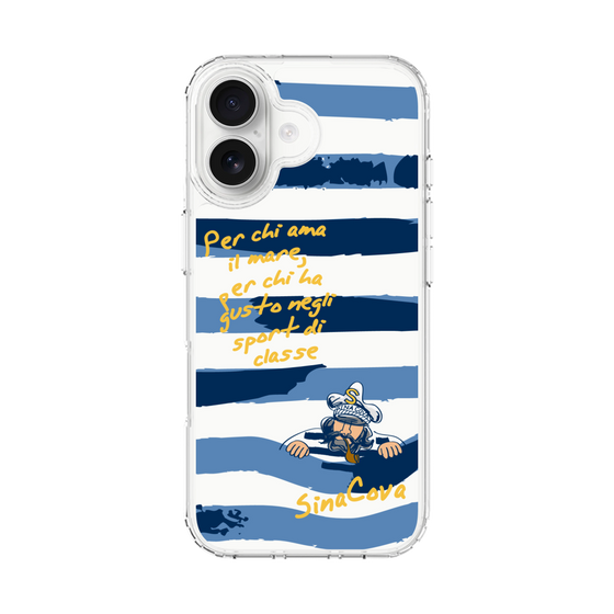 Slim Protection Case［ SINA COVA - Border Stripes ］