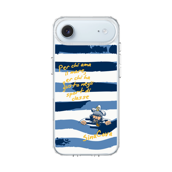 Slim Protection Case［ SINA COVA - Border Stripes ］