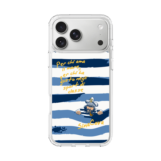Slim Protection Case［ SINA COVA - Border Stripes ］
