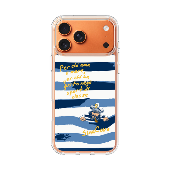 Slim Protection Case［ SINA COVA - Border Stripes ］