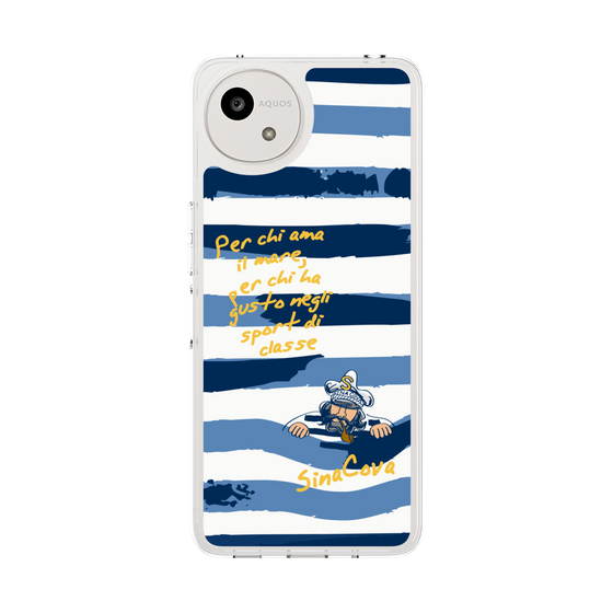 Slim Protection Case［ SINA COVA - Border Stripes ］