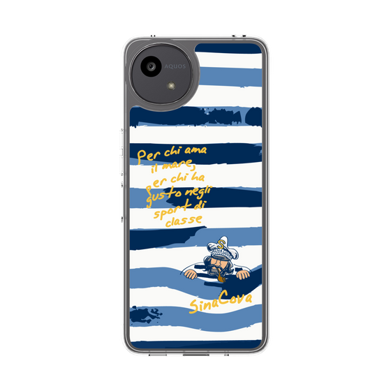 Slim Protection Case［ SINA COVA - Border Stripes ］