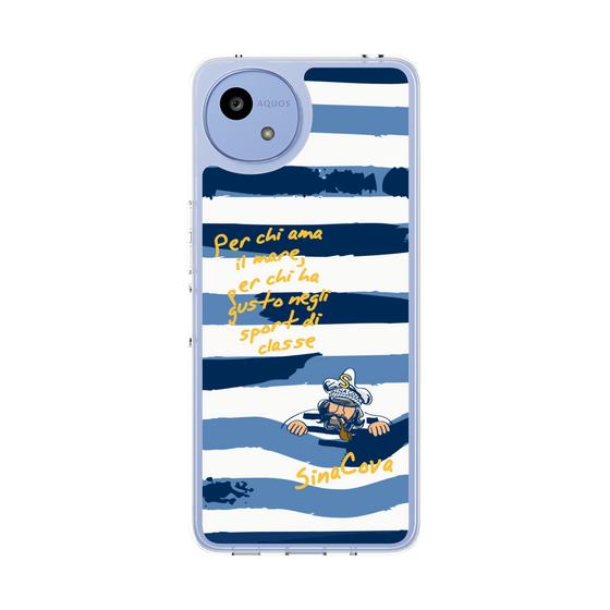 Slim Protection Case［ SINA COVA - Border Stripes ］