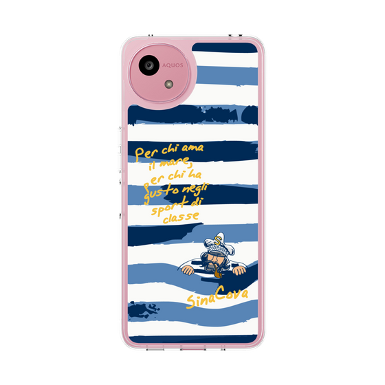 Slim Protection Case［ SINA COVA - Border Stripes ］