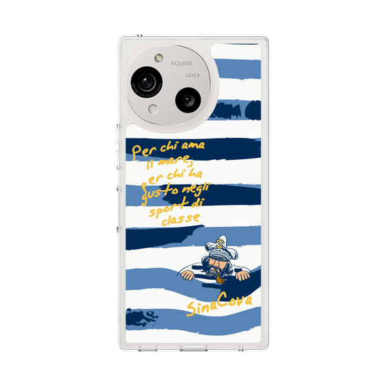 Slim Protection Case［ SINA COVA - Border Stripes ］