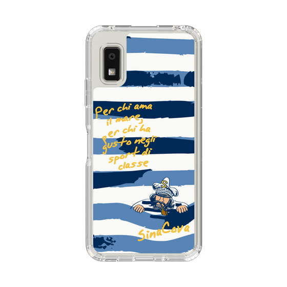 Slim Protection Case［ SINA COVA - Border Stripes ］