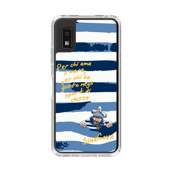 Slim Protection Case［ SINA COVA - Border Stripes ］