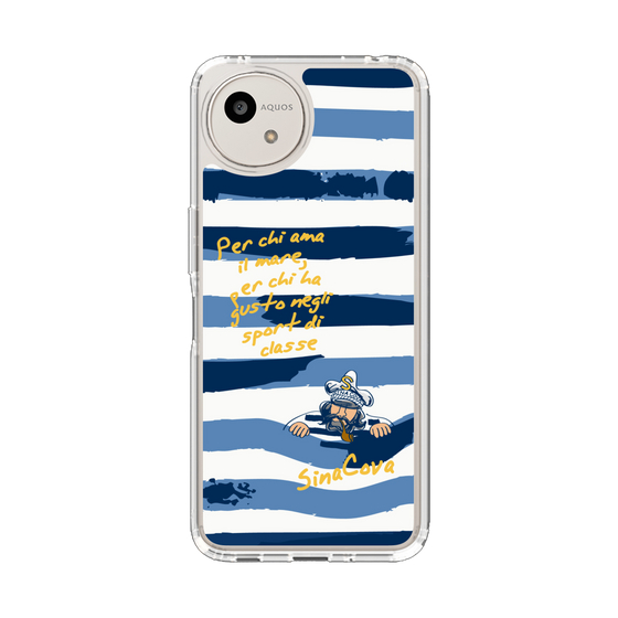 Slim Protection Case［ SINA COVA - Border Stripes ］