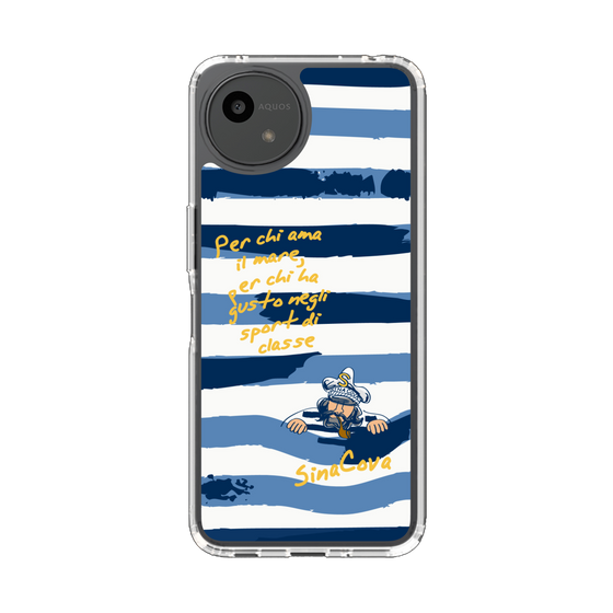 Slim Protection Case［ SINA COVA - Border Stripes ］