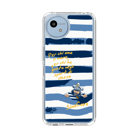 Slim Protection Case［ SINA COVA - Border Stripes ］