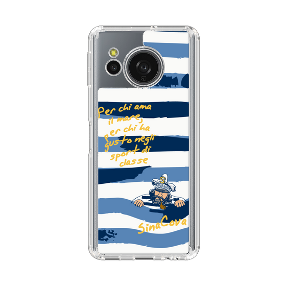 Slim Protection Case［ SINA COVA - Border Stripes ］