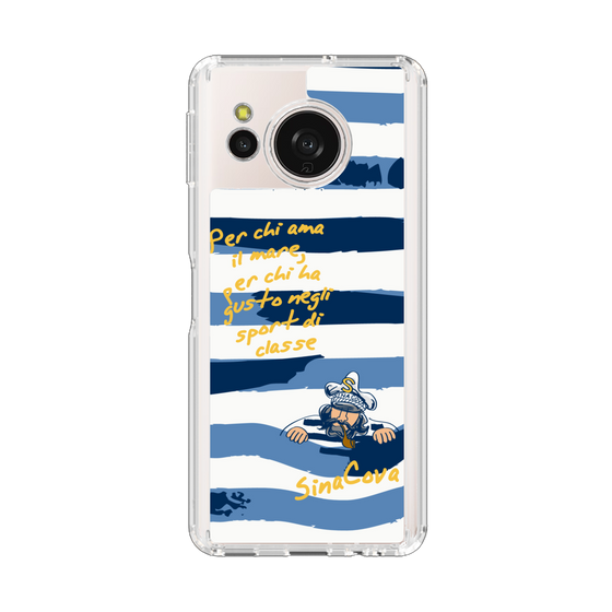 Slim Protection Case［ SINA COVA - Border Stripes ］