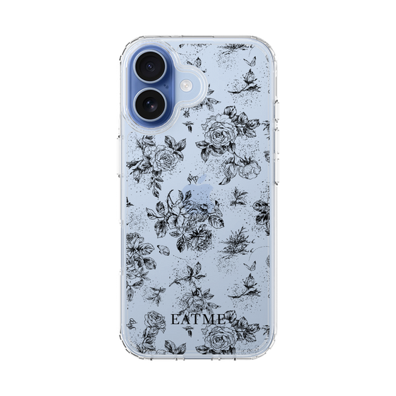Slim Protection Case［ EATME - Toile de Jouy - White ］