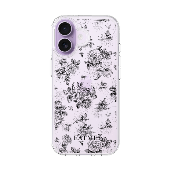 Slim Protection Case［ EATME - Toile de Jouy - White ］