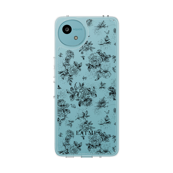 Slim Protection Case［ EATME - Toile de Jouy - White ］