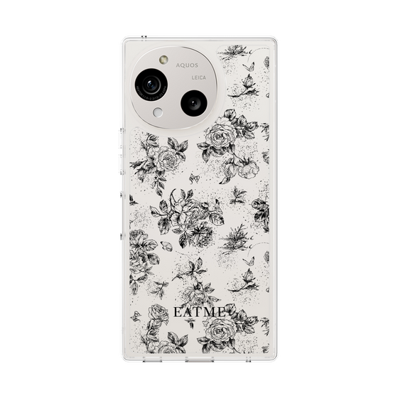 Slim Protection Case［ EATME - Toile de Jouy - White ］