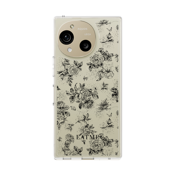 Slim Protection Case［ EATME - Toile de Jouy - White ］