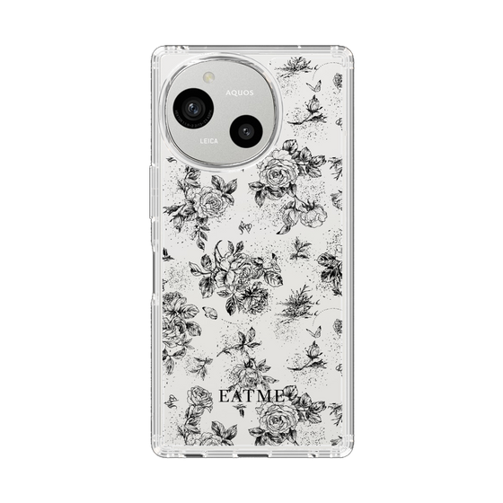Slim Protection Case［ EATME - Toile de Jouy - White ］