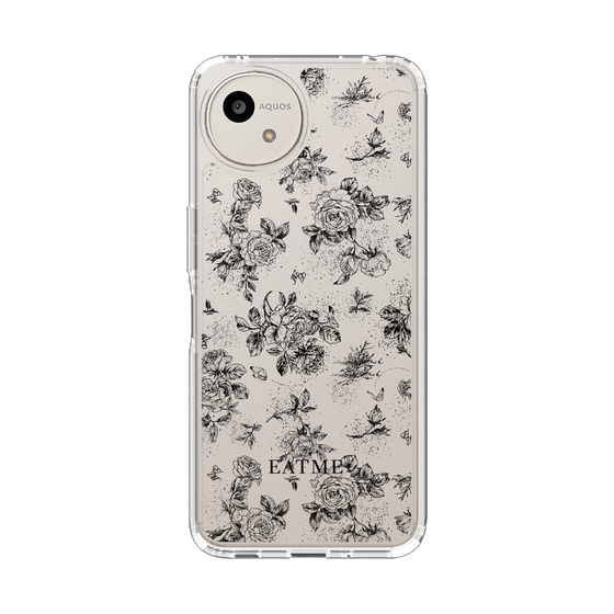 Slim Protection Case［ EATME - Toile de Jouy - White ］
