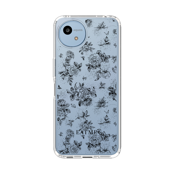Slim Protection Case［ EATME - Toile de Jouy - White ］