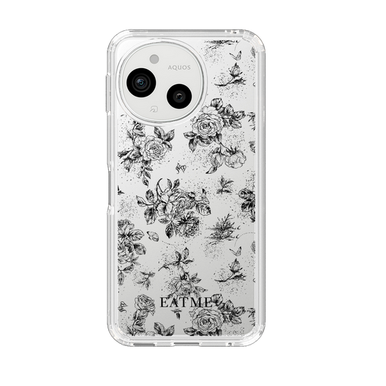 Slim Protection Case［ EATME - Toile de Jouy - White ］