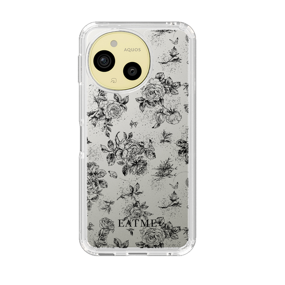 Slim Protection Case［ EATME - Toile de Jouy - White ］