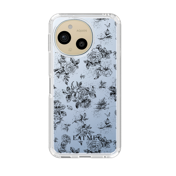 Slim Protection Case［ EATME - Toile de Jouy - White ］