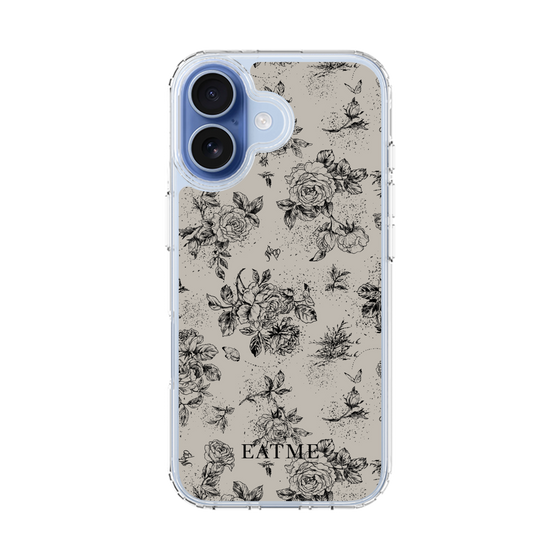 Slim Protection Case［ EATME - Toile de Jouy - Gray ］