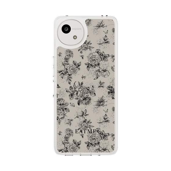 Slim Protection Case［ EATME - Toile de Jouy - Gray ］