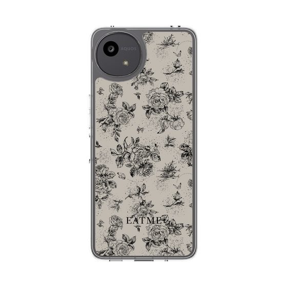 Slim Protection Case［ EATME - Toile de Jouy - Gray ］
