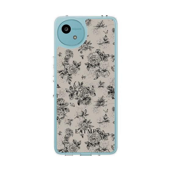 Slim Protection Case［ EATME - Toile de Jouy - Gray ］