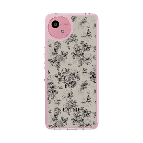 Slim Protection Case［ EATME - Toile de Jouy - Gray ］