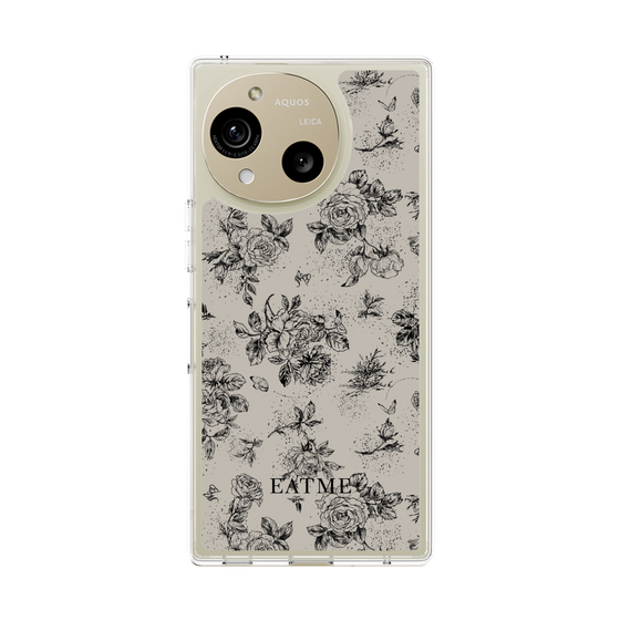 Slim Protection Case［ EATME - Toile de Jouy - Gray ］