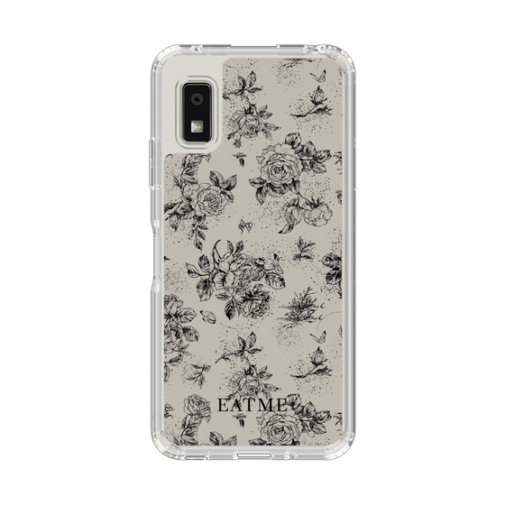 Slim Protection Case［ EATME - Toile de Jouy - Gray ］