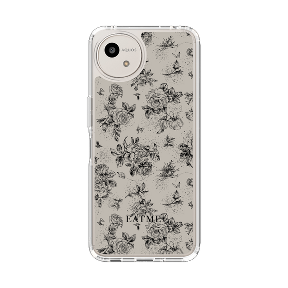 Slim Protection Case［ EATME - Toile de Jouy - Gray ］