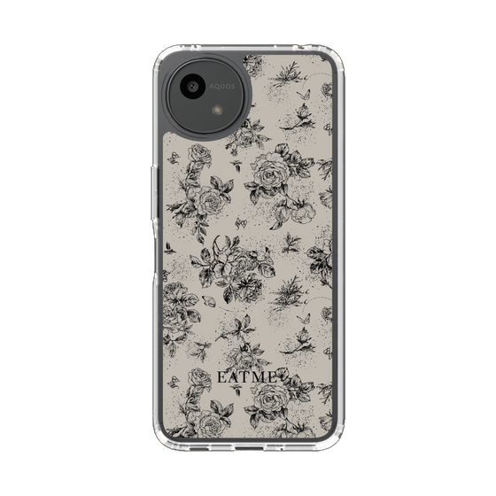 Slim Protection Case［ EATME - Toile de Jouy - Gray ］