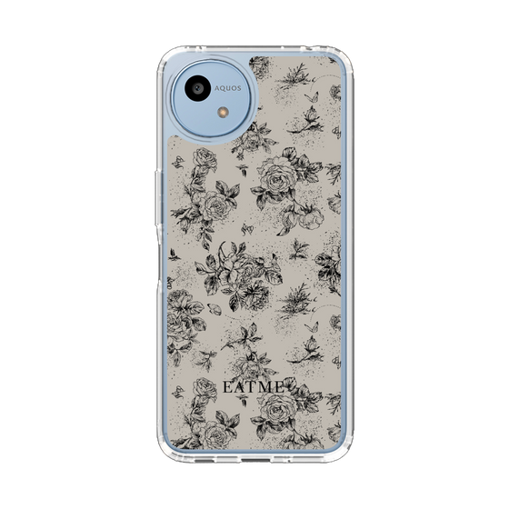 Slim Protection Case［ EATME - Toile de Jouy - Gray ］