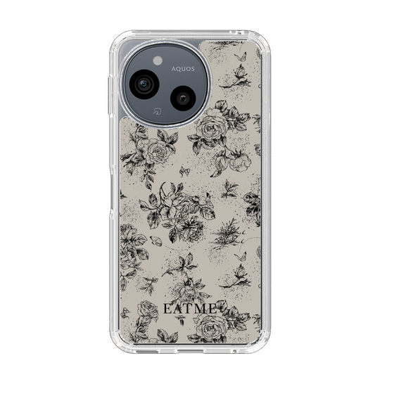Slim Protection Case［ EATME - Toile de Jouy - Gray ］