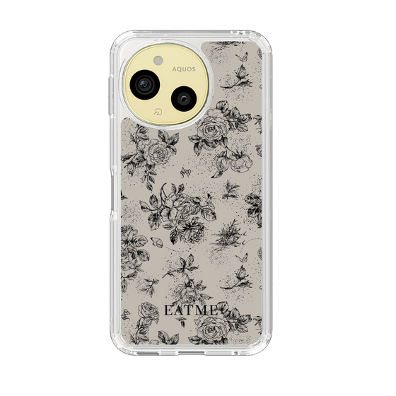 Slim Protection Case［ EATME - Toile de Jouy - Gray ］