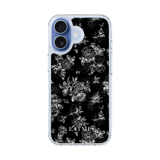 Slim Protection Case［ EATME - Toile de Jouy - Black ］